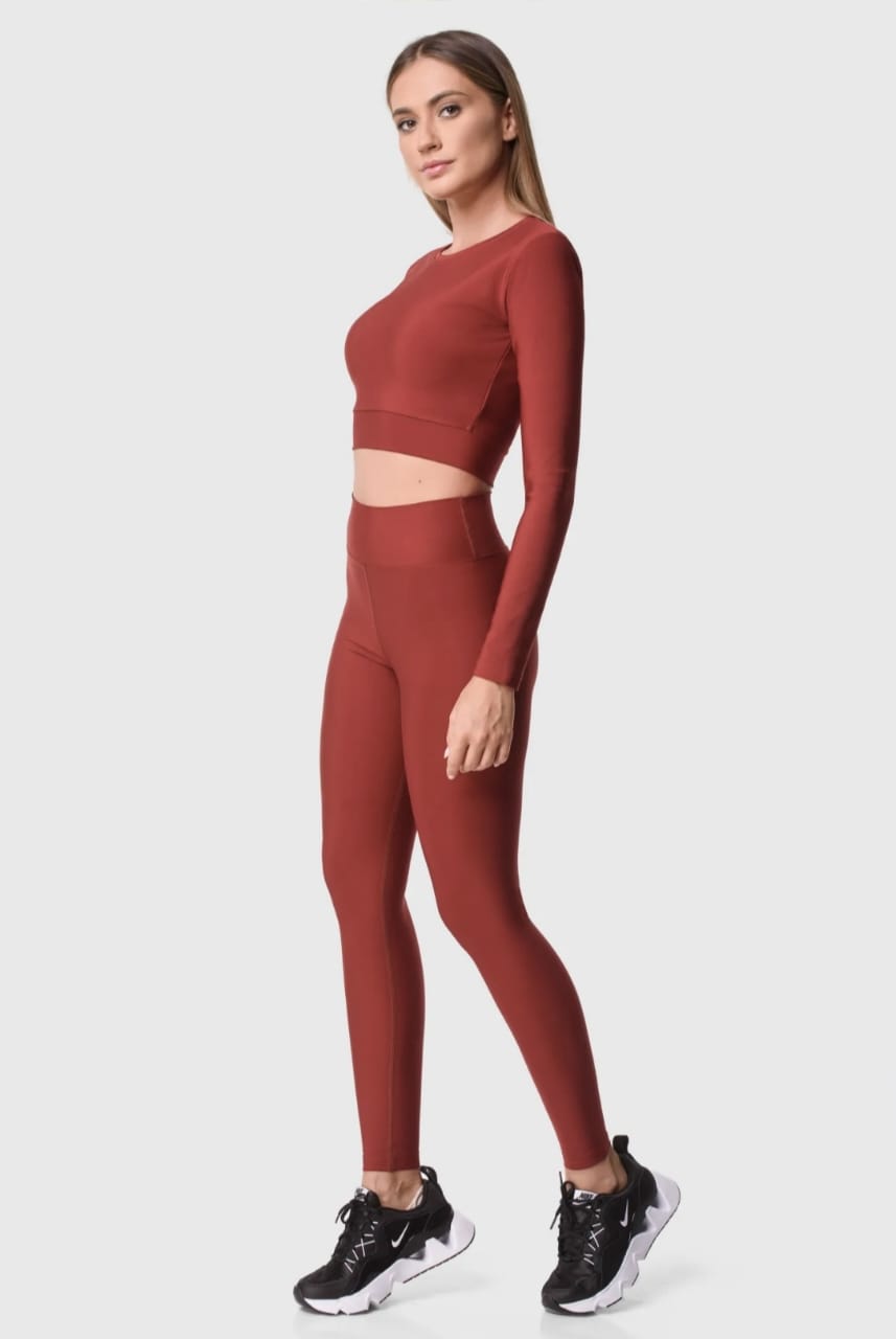 Long Sleeve Crop Top