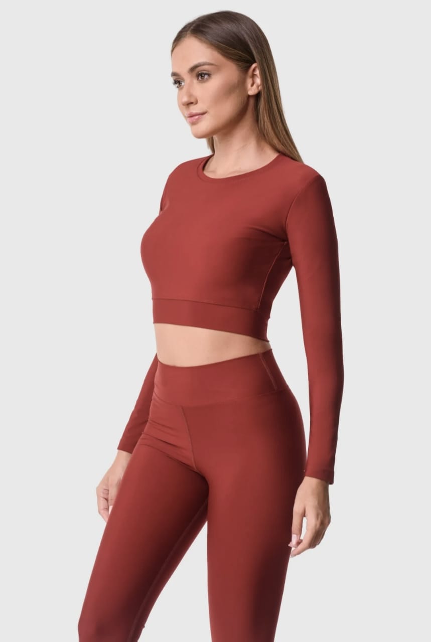 Long Sleeve Crop Top