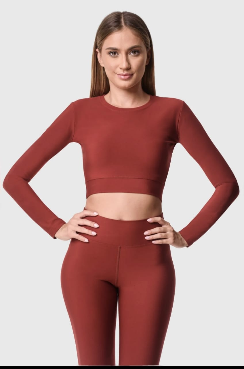 Long Sleeve Crop Top